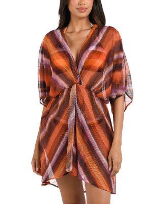 La Blanca - Horizon Printed Twist Caftan