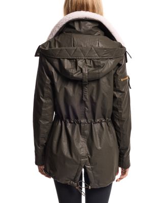 Devon Shearling Trim Parka