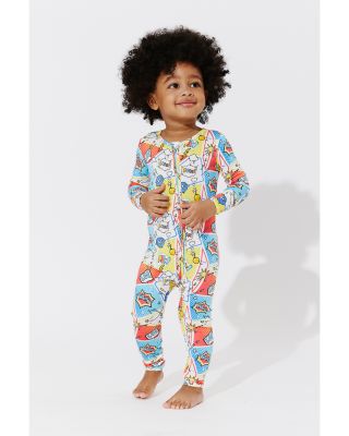 Boys' Comic Hero Convertible Footie - Baby