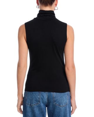 Ceci Sleeveless Turtleneck Top