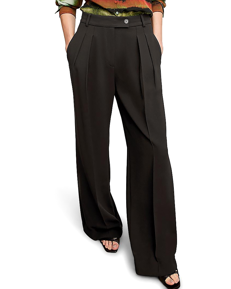 M.m.lafleur M. m.LaFleur Bia Pleated Everyday Crepe Trousers