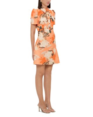 Brooke Hydrangea Mini Dress