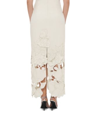 Rayna Crepe Strapless Dress