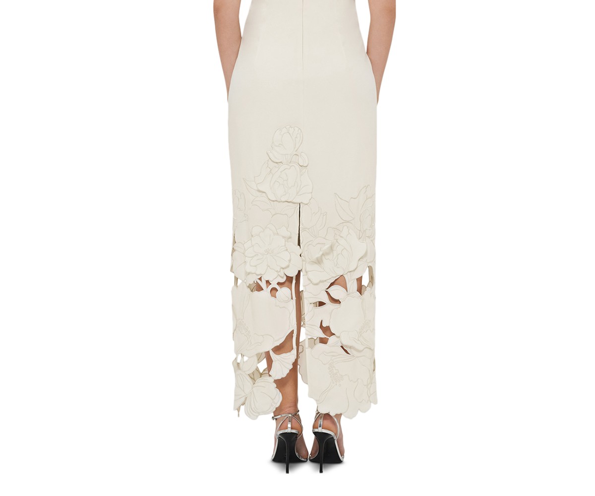 Rayna Crepe Strapless Dress