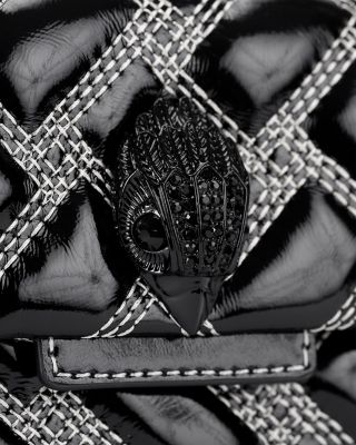 Mini Kensington Drench Contrast Stitching Crossbody Bag  