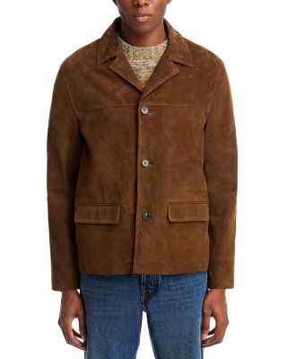 Regular Fit Suede Jacket