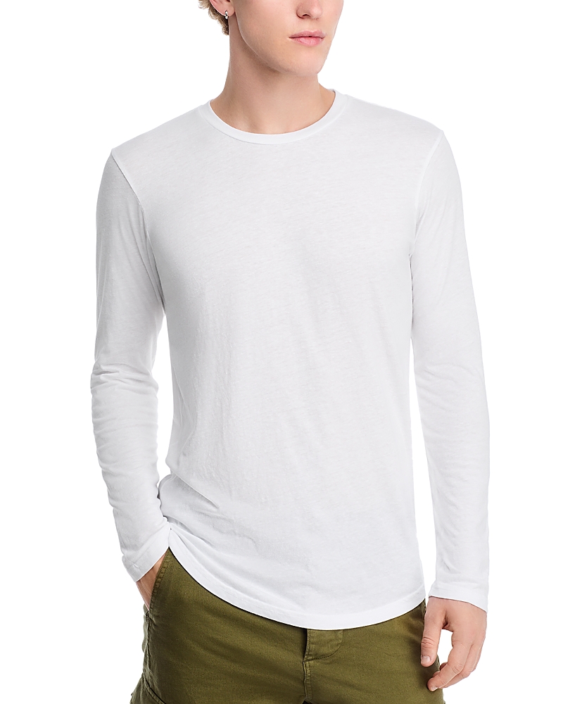 Goodlife Slim Fit Heathered Long Sleeve Tee