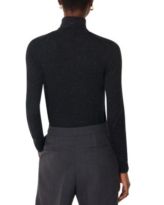 Annie Sparkle Roll Neck Top