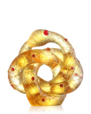 Shifting Winds of Fate Crystal 2025 Snake Figure