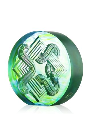 Endless New Horizons Crystal 2025 Snake Paperweight