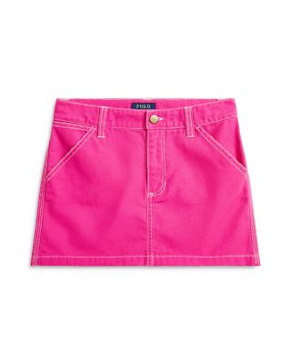 Ralph Lauren - Girls' Cotton Canvas Skirt - Little Kid, Big Kid
