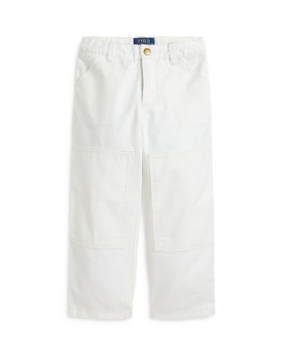 Ralph Lauren - Girls' Cotton Canvas Carpenter Pants - Little Kid