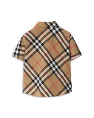Boys' Owen Burberry Check Shirt - Baby 