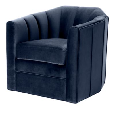 Delancey Fabric Swivel Chair