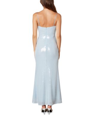 Hawk Sequin Lace Up Dress