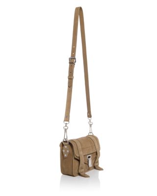 PS1 Mini Suede Crossbody Bag