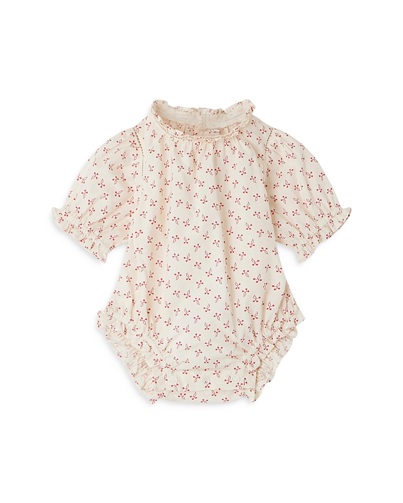 Shop Bonpoint Girls' Evie Combinasion Bodysuit - Baby In Red
