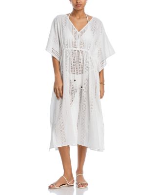 Echo Butterfly Eyelet Cover Up Dress