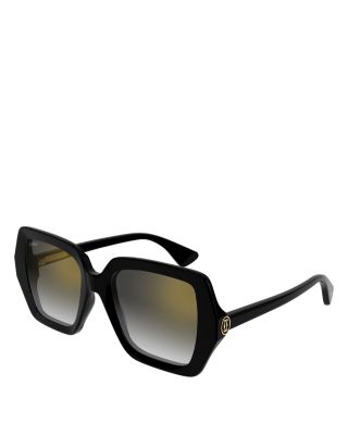 Cartier - Double C Square Sunglasses, 54mm