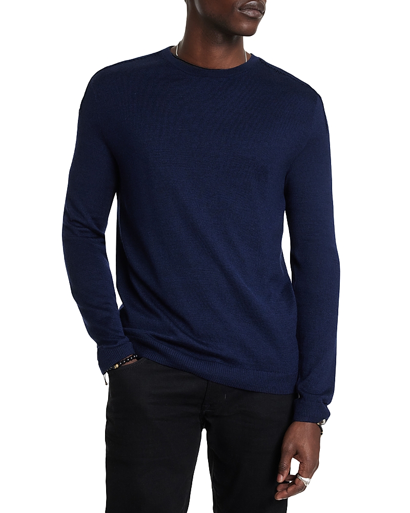 John Varvatos Novas Regular Fit Sweater In Midnight