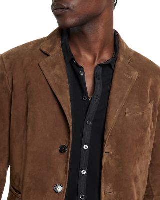 Slim Fit Leather Sport Jacket