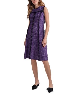 Misook - Eyelash Fringe Dress