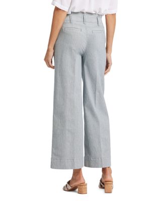 Mona Striped High Rise Wide Leg Pants