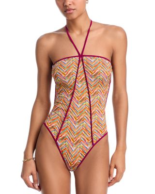 Missoni - Reversible Halter One Piece Swimsuit