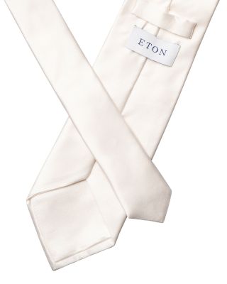 Solid Satin Silk Tie