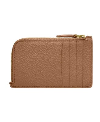 Leather Zip Card Holder