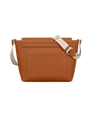 Leather Flaire Messenger Bag