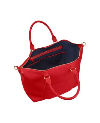 Large Leather Weekender Bag