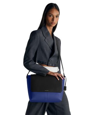 Leather Flaire Messenger Bag