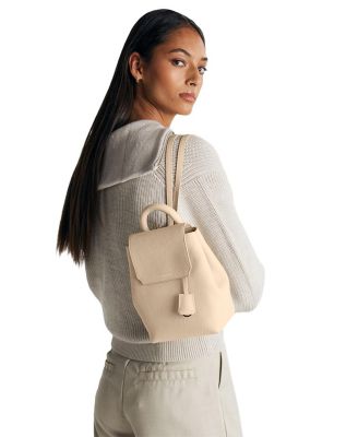 Mini Soft Leather Backpack