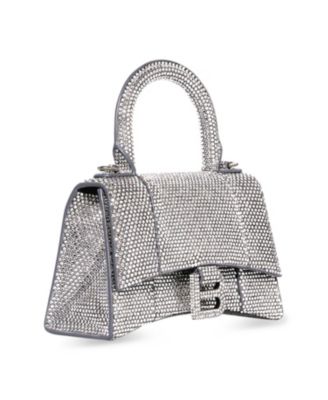 Balenciaga Hourglass Handbag with Rhinestones | Bloomingdale's