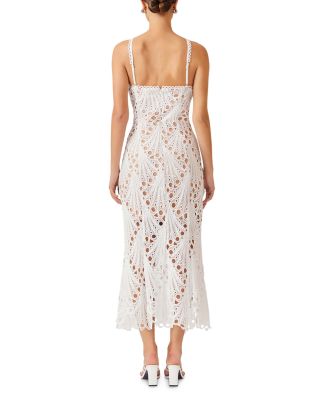 Elliatt Kaitlyn Open Lace Midi Dress | Bloomingdale's