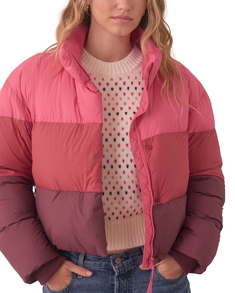 MARINE LAYER GIA CROPPED DOWN PUFFER JACKET