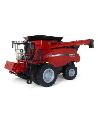  1/16 Big Farm Case IH Combine with Grain & Corn Heads 5-7 - Ages 5-7
