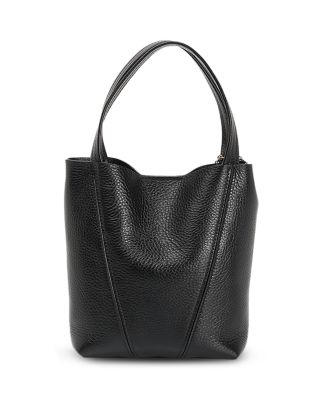 Small Spin Tote in Leather