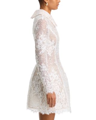 BRONX AND BANCO Adelaide Lace Mini Dress | Bloomingdale's Women