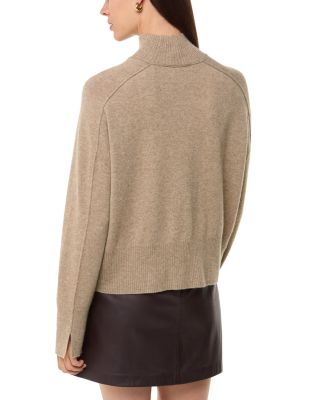 Cashmere Funnel Neck Sweater