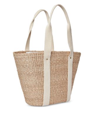 Toci Large Straw Tote Bag