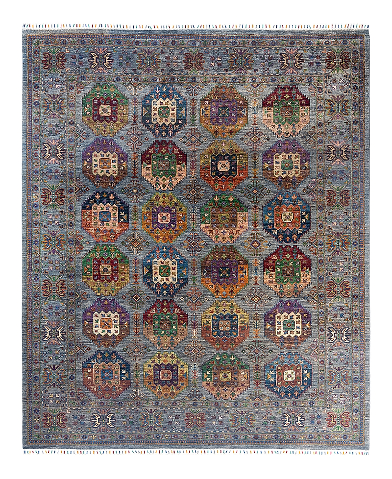 Bloomingdale's Tribal M1999 Area Rug, 8'3 X 10' In Gray