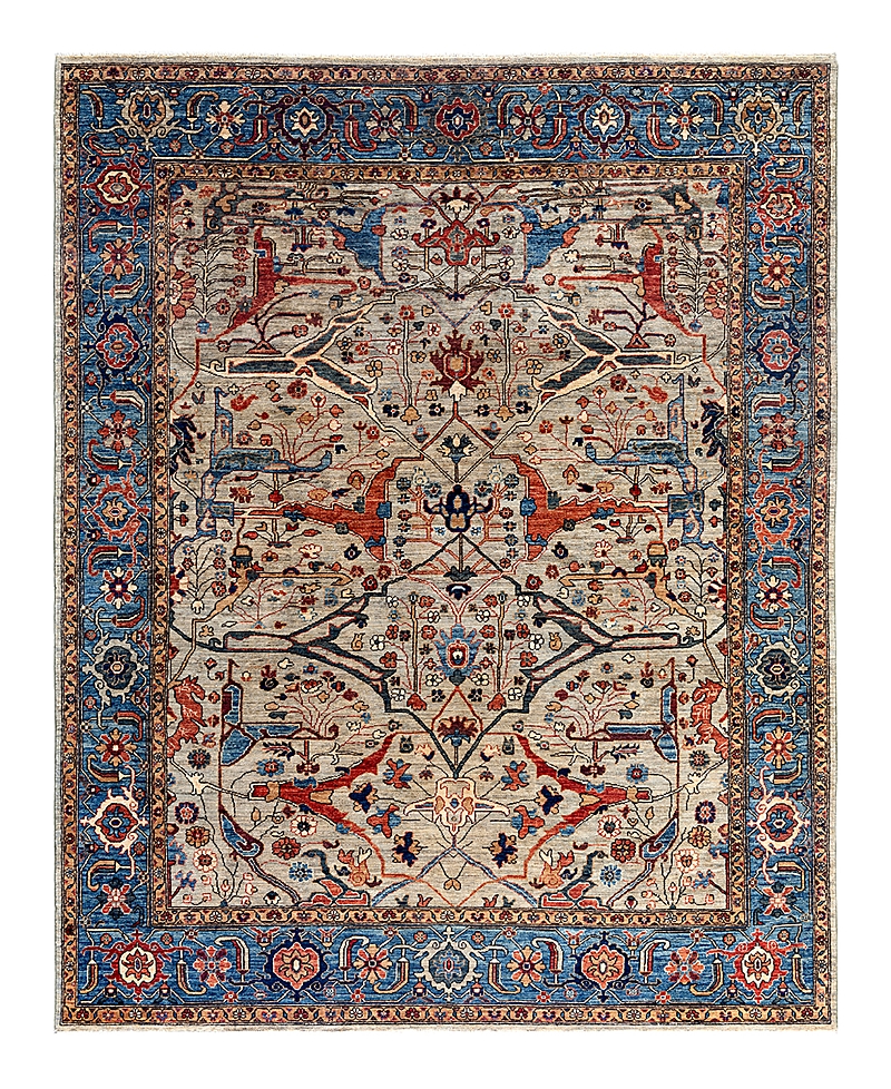 Bloomingdale's Serapi M1999 Area Rug, 7'11 X 10'1 In Gray