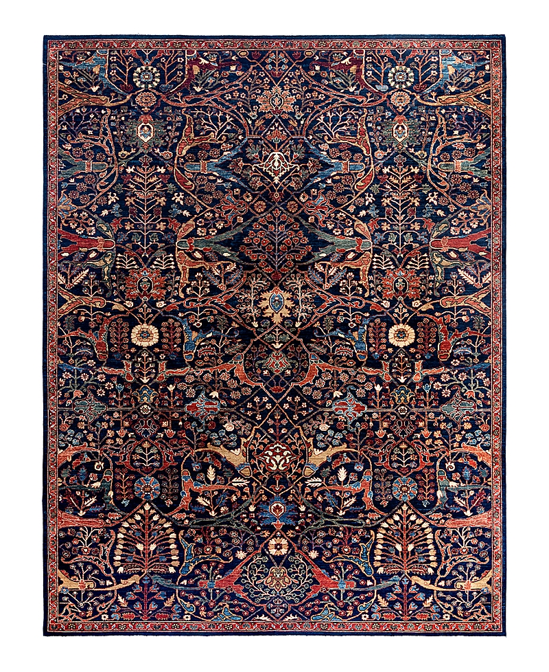 Bloomingdale's Serapi M1999 Area Rug, 9' X 11'10 In Blue