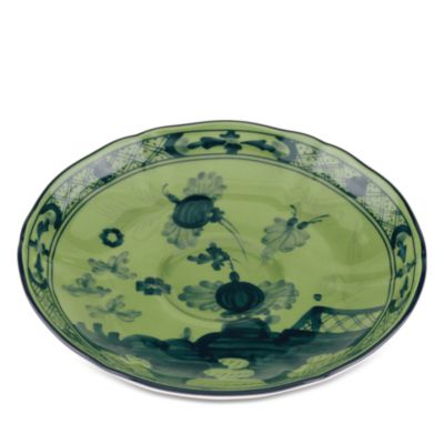 Oriente Italiano Malachite Green Coffee Saucer