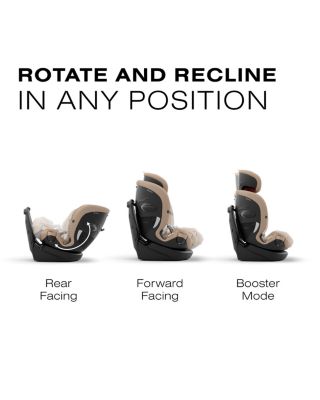 Callisto G 360&amp;deg; Rotating All in One Convertible Car Seat