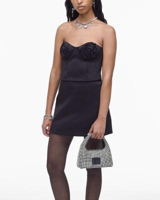 The Rhinestone Mini Sack Bag