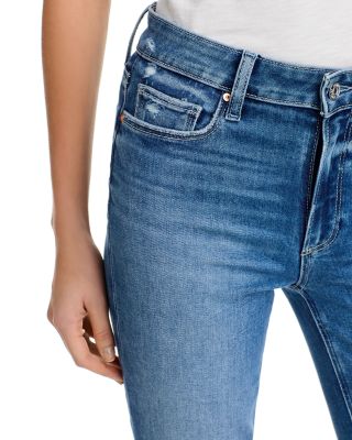 Collette Crop Flare Jeans in Magnolias