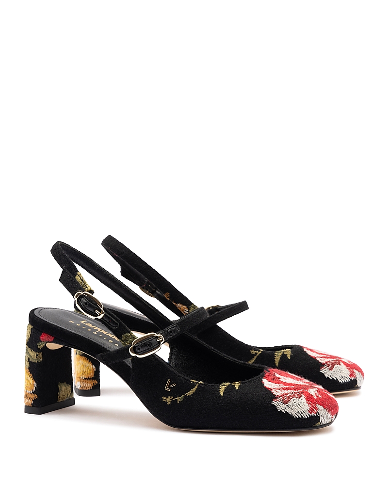 Larroude X Markarian Women's Slingback Pumps In Black